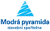 Modrá pyramida Stavební spořitelna logo